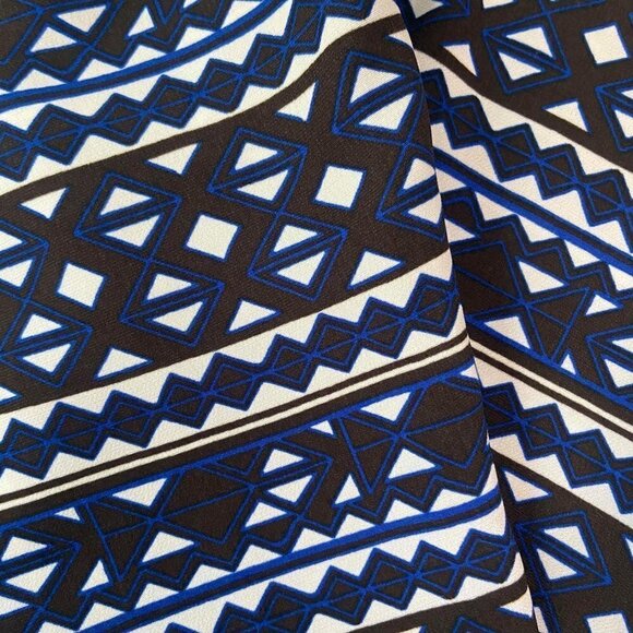 J. Crew Factory size 0 Blue Sydney Patterned Crop Joggers - Picture 10 of 14